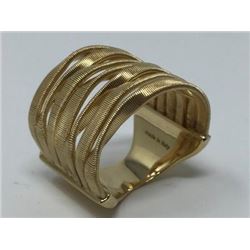 Ladies Italian Made 14K Gold Designer Ring. 13.97 Grams. Apprised at $3450.00. see Current appraisal