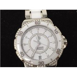 Ladies Tag Heuer Formula 1 Swiss Made Wrist Watch. 48 Diamonds on face.APPRAISED AT $4800.00.