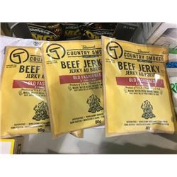 Lot of 3 Beef Jerky
