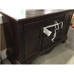 NEW Dark maple 4 drawer dresser