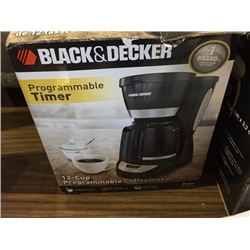 Black  Decker coffee machine