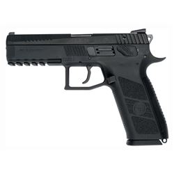 C-Z PO9, 9mm Pistol, Fixed Sights, 19 Shot, Polymer Frame, NEW IN BOX, Black Finish