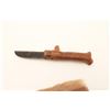 Image 2 : NATIVE INDIAN OBSIDIAN KNIFE