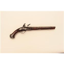 EUROPEAN FLINTLOCK HORSEMAN'S SIZE PISTOL