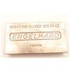 Image 3 : ENGLEHARD SILVER BAR