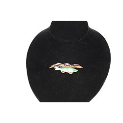 ORIENTAL JADE CARVING PIN
