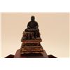 Image 3 : LACQUER FIGURE OF DEITY