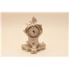 Image 2 : PORCELAIN CLOCK IN DRESDEN STYLE