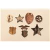 Image 1 : LOT OF 7 REPRO WESTERN BADGES