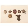 Image 2 : LOT OF 7 REPRO WESTERN BADGES