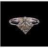 Image 2 : 1.01 ctw Diamond Ring - 14KT White Gold