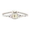 Image 1 : 2.10 ctw Diamond Hamilton Lady's Wrist Watch - Platinum