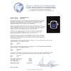 Image 5 : 5.30 ctw Tanzanite and Diamond Ring - 14KT White Gold