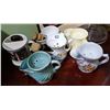 Image 1 : SIX VINTAGE SHAVING MUGS W/4 BRUSHES