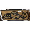 Image 1 : SIGNED NATIVE CARVED PLAQUE "MALE SALMON"