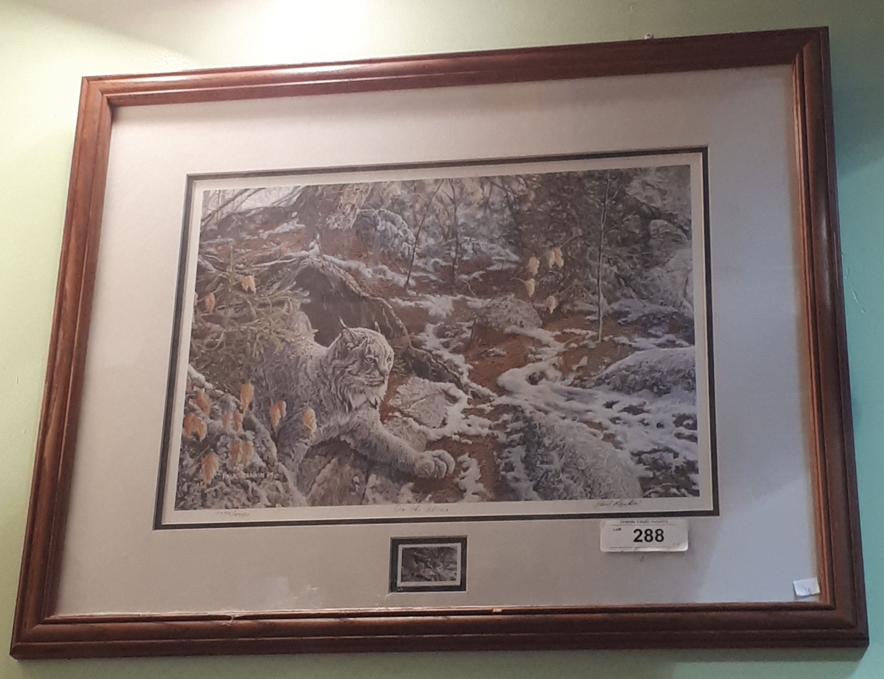 SIGNED LTD EDITION PRINT BY PAUL RANKIN TITLED " ON THE MOVE" 2394/4950