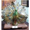 Image 1 : VINTAGE PEACOCK TV LAMP