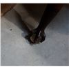 Image 2 : ANTIQUE PIANO STOOL W/GLASS BALL IN CLAW FEET