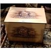Image 1 : VINTAGE COAL BOX W/SHIP MOTIF