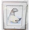 Image 1 : SIGNED PRINT OF A SEAL BY SUE COLEMAN