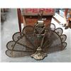 Image 1 : BRASS FIRE SCREEN
