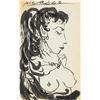 Image 1 : PABLO PICASSO Spanish 1881-1973 Ink on paper Nude