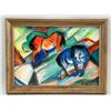 Image 2 : FRANZ MARC German 1880-1916 Gouache Horses