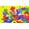 Image 3 : PETER MAX American b.1937 Gouache Flower
