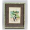 Image 2 : GLORIA HEIGHINGTON Jamaican XX Watercolor on Paper