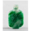 Image 4 : Burma Green Jadeite Carved Snuff Bottle