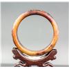 Image 3 : Chinese Brown Hardstone Carved Bangle