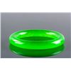 Image 1 : Chinese Green Hardstone Carved Bangle