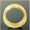 Image 5 : Chinese Hetian Green Jade Carved Taotie Bangle