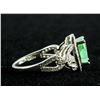 Image 3 : Silver Emerald Ring RV $300