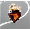 Image 1 : Heart Shaped Garnet Earrings RV $240