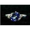 Image 1 : 1.60ct Tanzanite & Diamond Ring CRV $2500