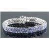 Image 1 : 18.75ct Tanzanite Bracelet RV $2100