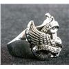 Image 2 : Stainless Steel Eagle Men's Ring RV $100
