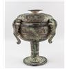 Image 1 : Chinese Archaistic Bronze Tiger Censer