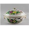 Image 1 : Republic Period Famille Rose Gilt Porcelain Basin