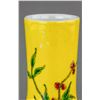 Image 2 : Yellow Ground Peaches Porcelain Vase Tongzhi Mk