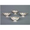 Image 1 : Four Edwardian Silver Salt Cellars