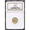 Image 1 : 1912 $2.50 Gold Indian NGC MS 61