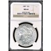 Image 1 : 1887 Morgan Dollar NGC MS64