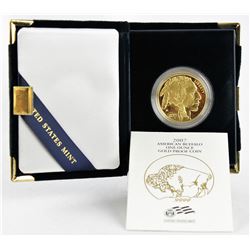 2007-W 1 oz Proof American Gold Buffalo with Original Box and COA