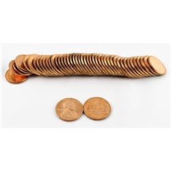 U.S. Lot of (50) 1952-D BU Lincoln Cents