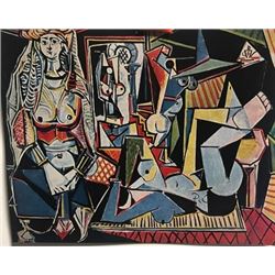 Les femmes d’Alger - Pablo Picasso Lithograph