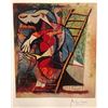 Image 1 : Fermiere a I'echelle - Pablo Picasso Lithograph