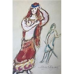 Marc Chagall Lithograph