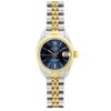 Image 1 : Rolex Datejust 18k Yellow Gold Navy Face